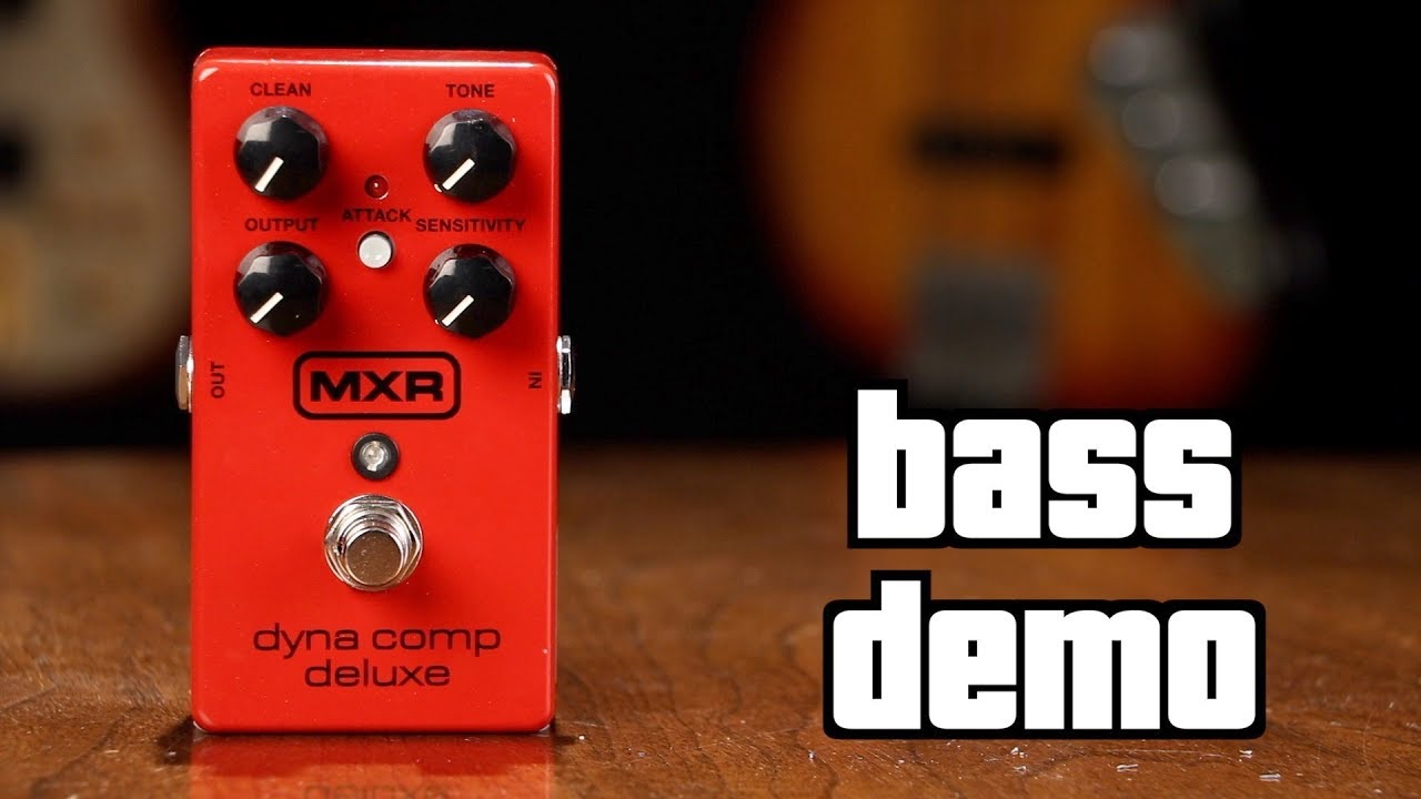 Демонстрация бас-гитары MXR Dyna Comp Deluxe