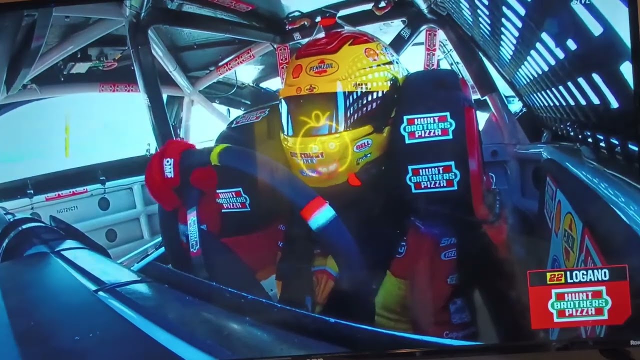 1 Chastain & 2 cindric & 48 Alfredo crash on NASCAR cup series 2026