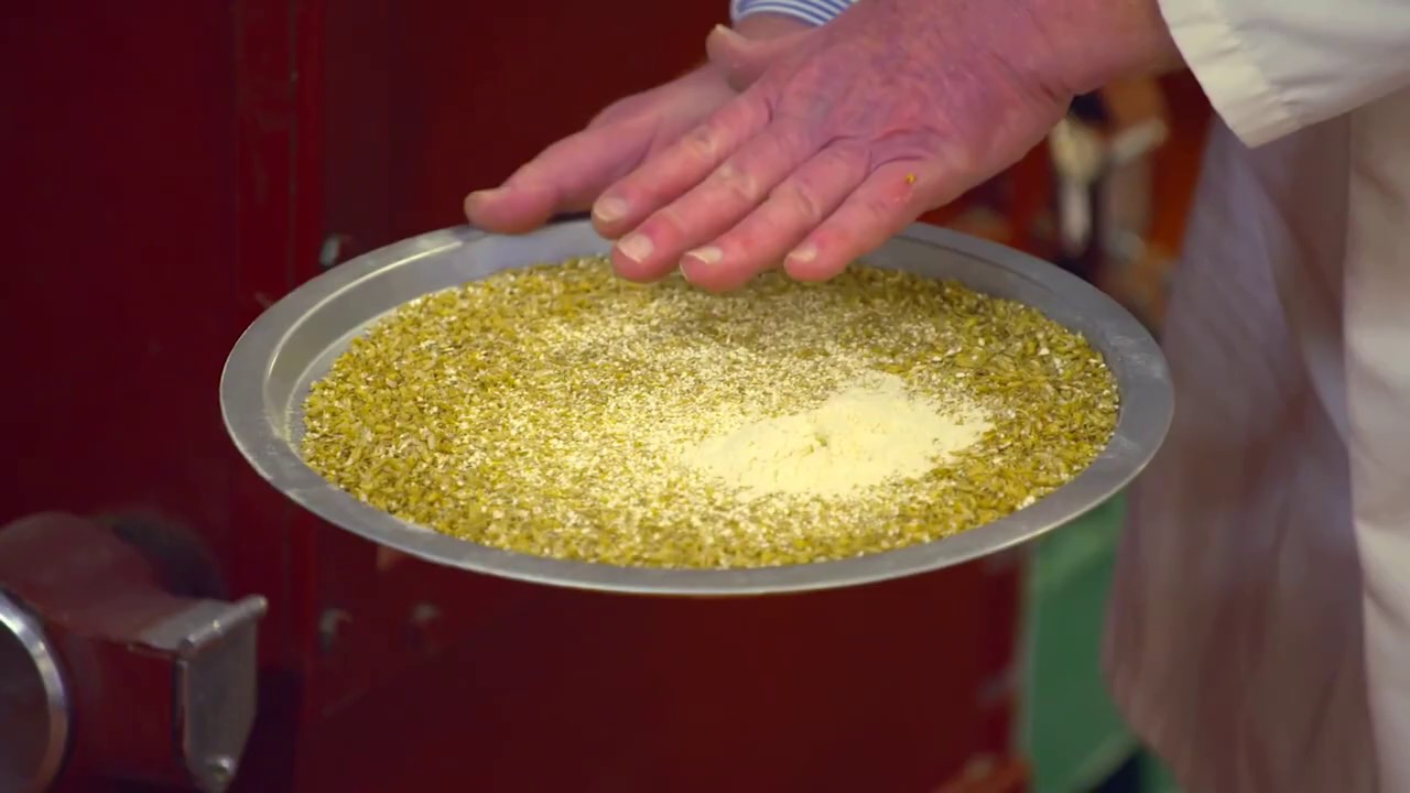 Our Brewing Process: 3. The grist hopper