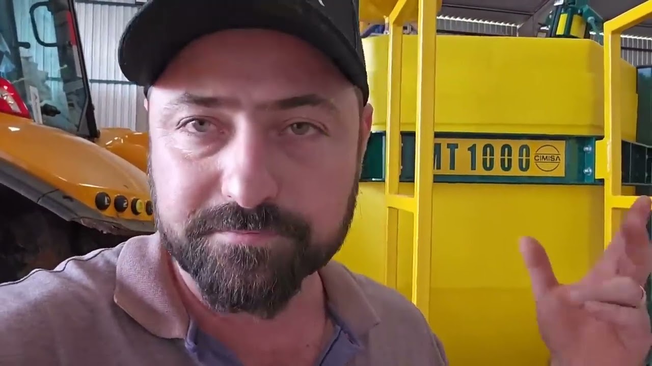 MÁQUINA DA CIMISA PARA TRATAR A  SEMENTE DE MILHO