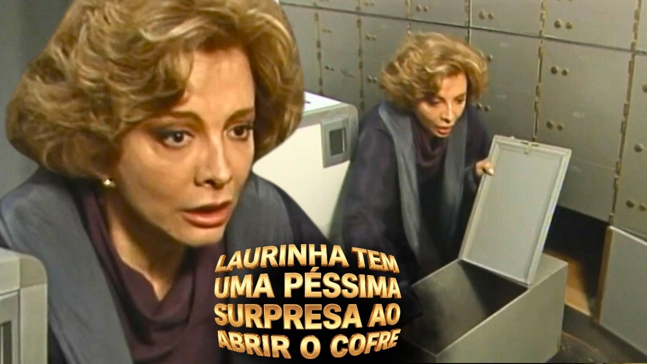 Rainha da Sucata ‐ Laurinha quebra a cara ao abrir o cofre. Bem feito pra ela