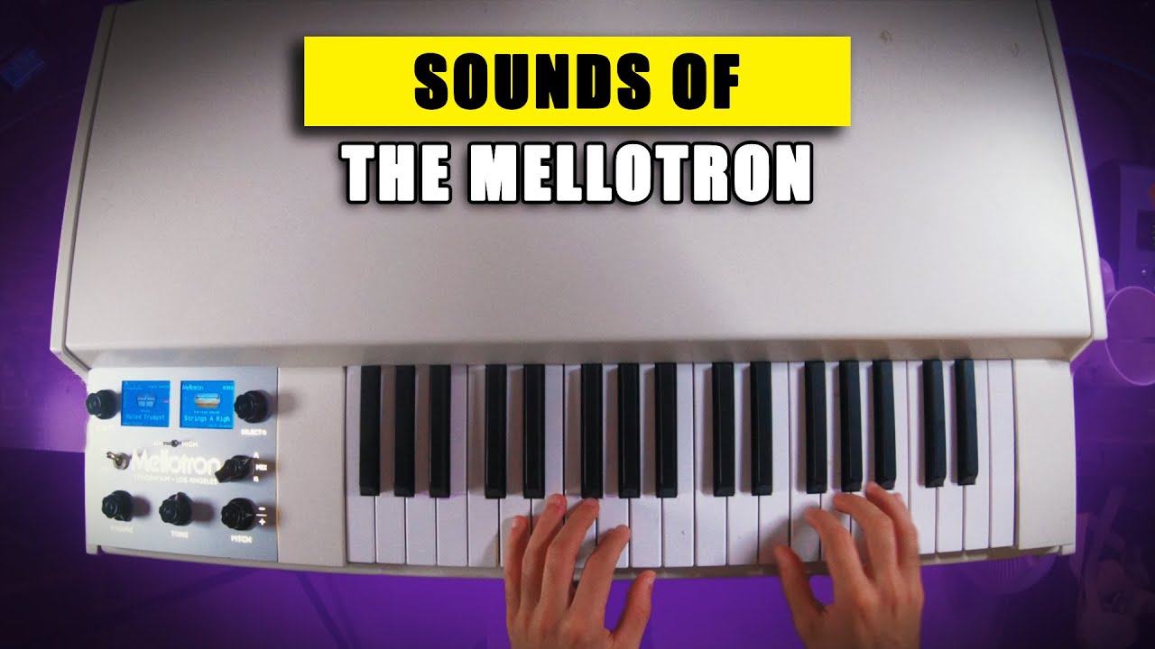 Mellotron M4000D - Звуковая демонстрация