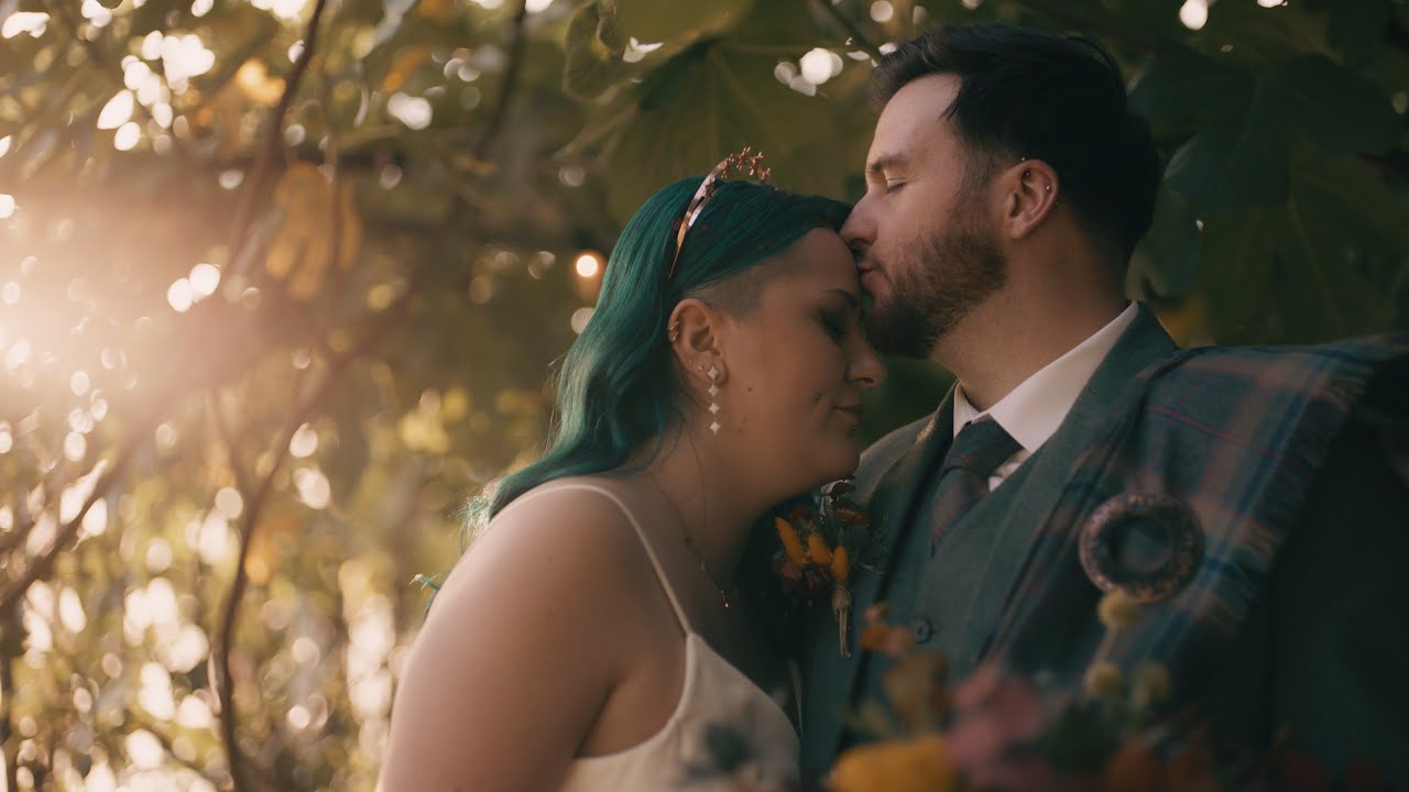 Written in the Stars - Edinburgh wedding filmmaker - shot on Canon r5 MKII with DZO Arles T1.4