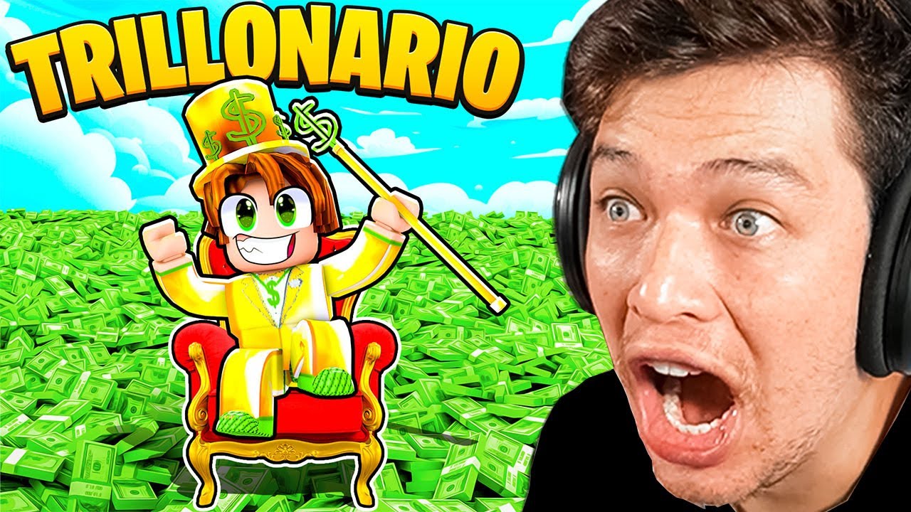 ¡Me volví TRILLONARIO en ROBLOX!!! 🤑💰 | Money Tycoon