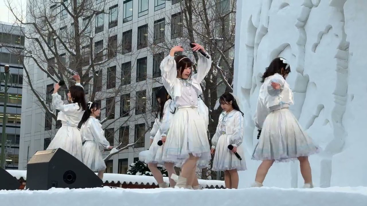 限りなく白く  札幌雪まつり2026スマホ撮影