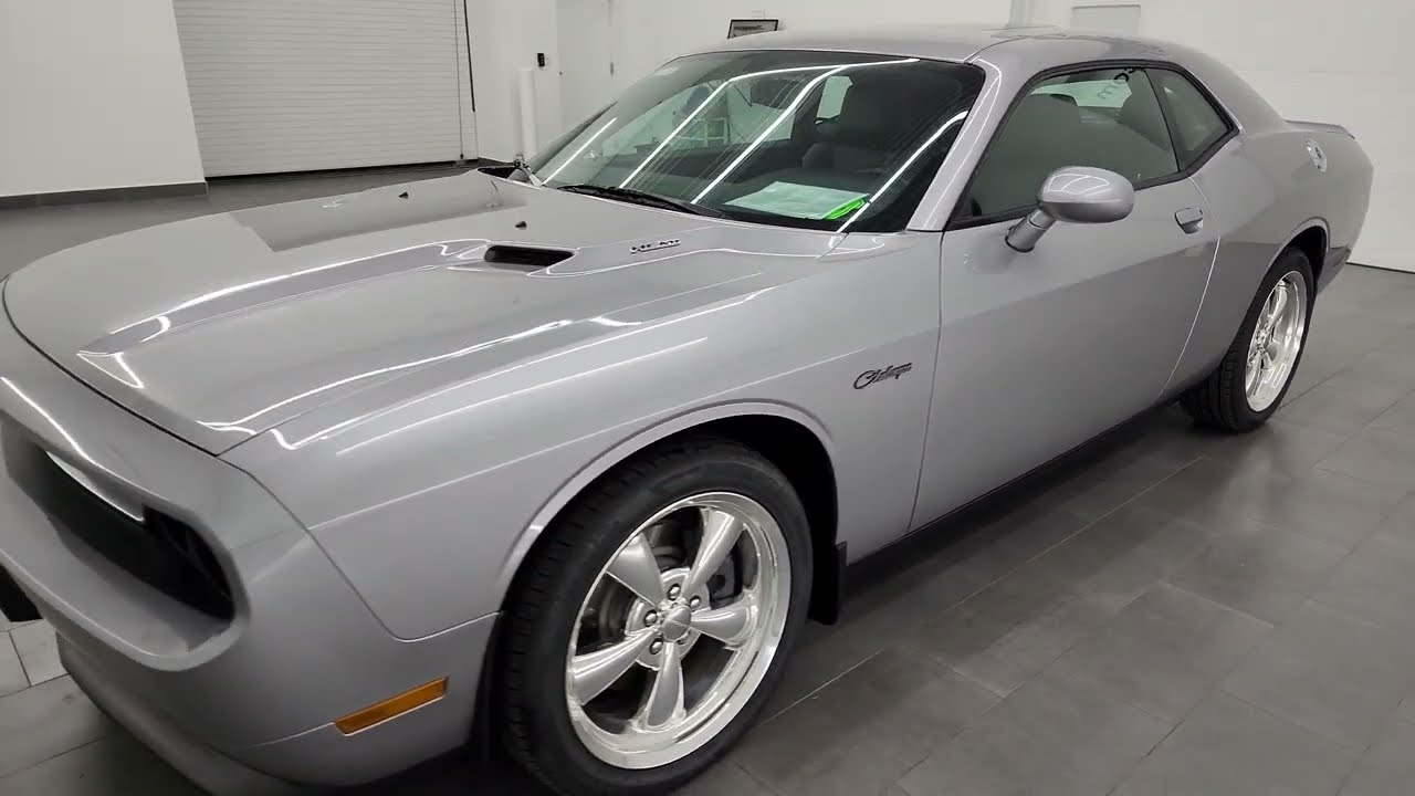 2011 DODGE CHALLENGER R/T CLASSIC AUTO BILLET SILVER 4K WALKAROUND 13839Z SOLD!