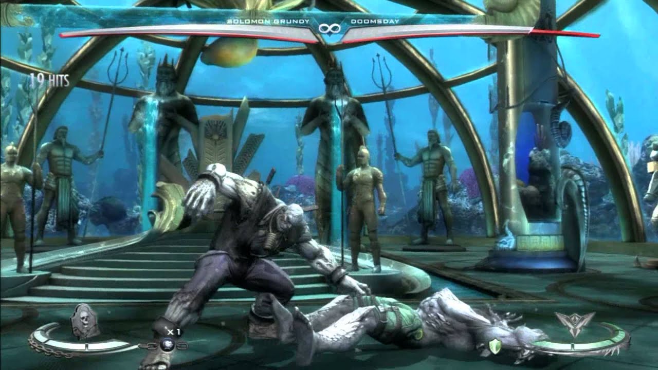 Injustice - Solomon Grundy Combo Compilation 50%-78%