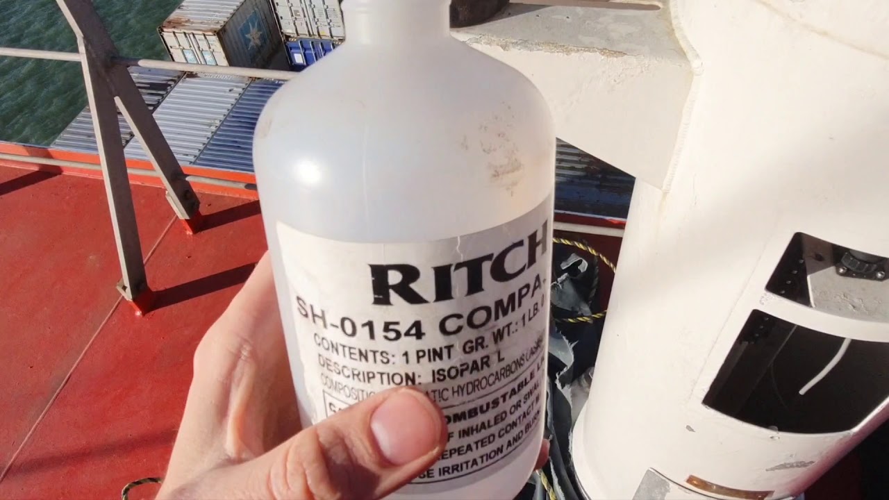 Magnetic Compass air bubble removal. Удаление воздушных пузырей в Магнитном Компасе.