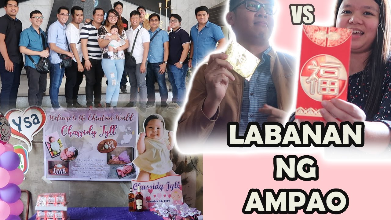 ANG MGA NINONG NINANG SA BINYAG! ANONG LAMAN NG AMPAO NILA? HAHA | (Short vlog) SteffiRayVlogs🌻