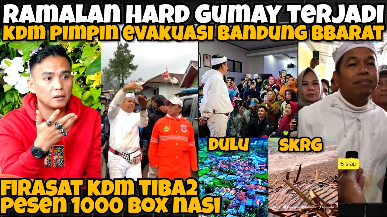 RAMALAN HARD GUMAY TERJADI‼️KDM PIMPIN EVAKUASI DI CISARUA BANDUNG BARAT‼️