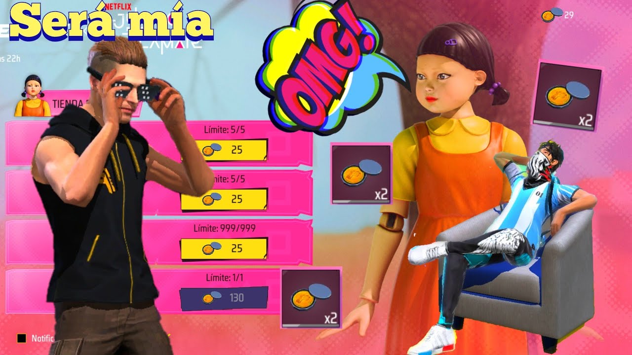 BOTSITO ME PIDE AYUDA PARA PODER OBTENER LA SKIN DE LA MUÑECA