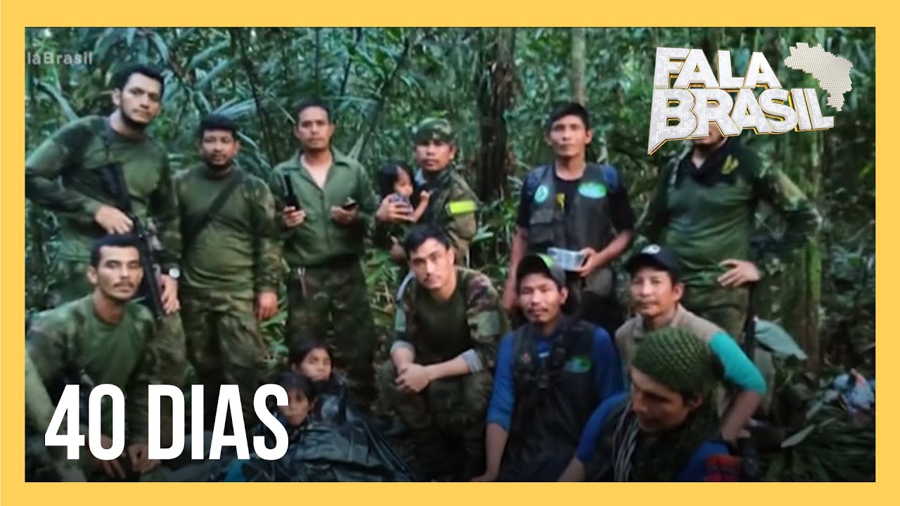 Crianças são encontradas vivas na selva 40 dias após queda de avião