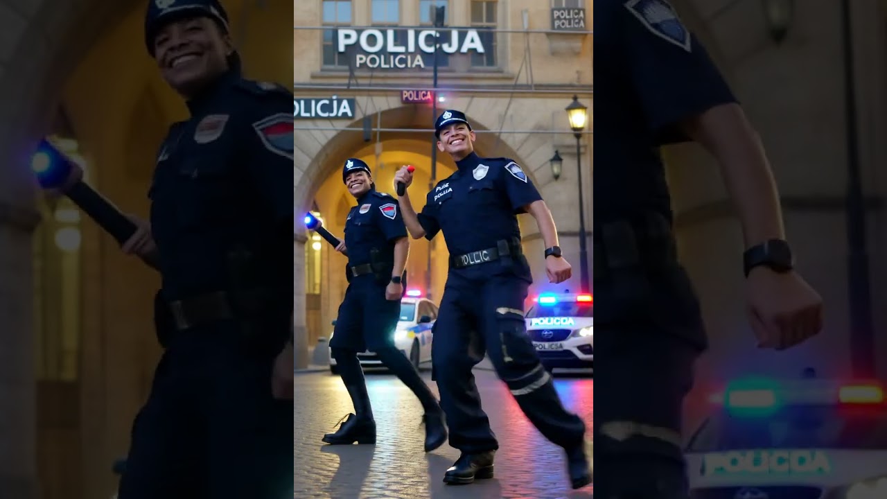 🇵🇱 Polska Policja 🔥 Warsaw Beats Rozświetl Świat 🌍 Wyzwanie Tańca Pokoju 2025