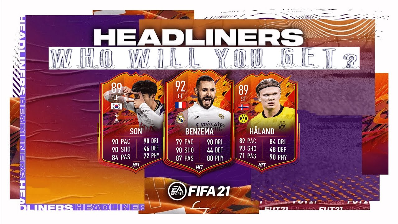 FIFA 21 HEADLINERS PACK - WHO DO YOU GET? SON? LOZANO?