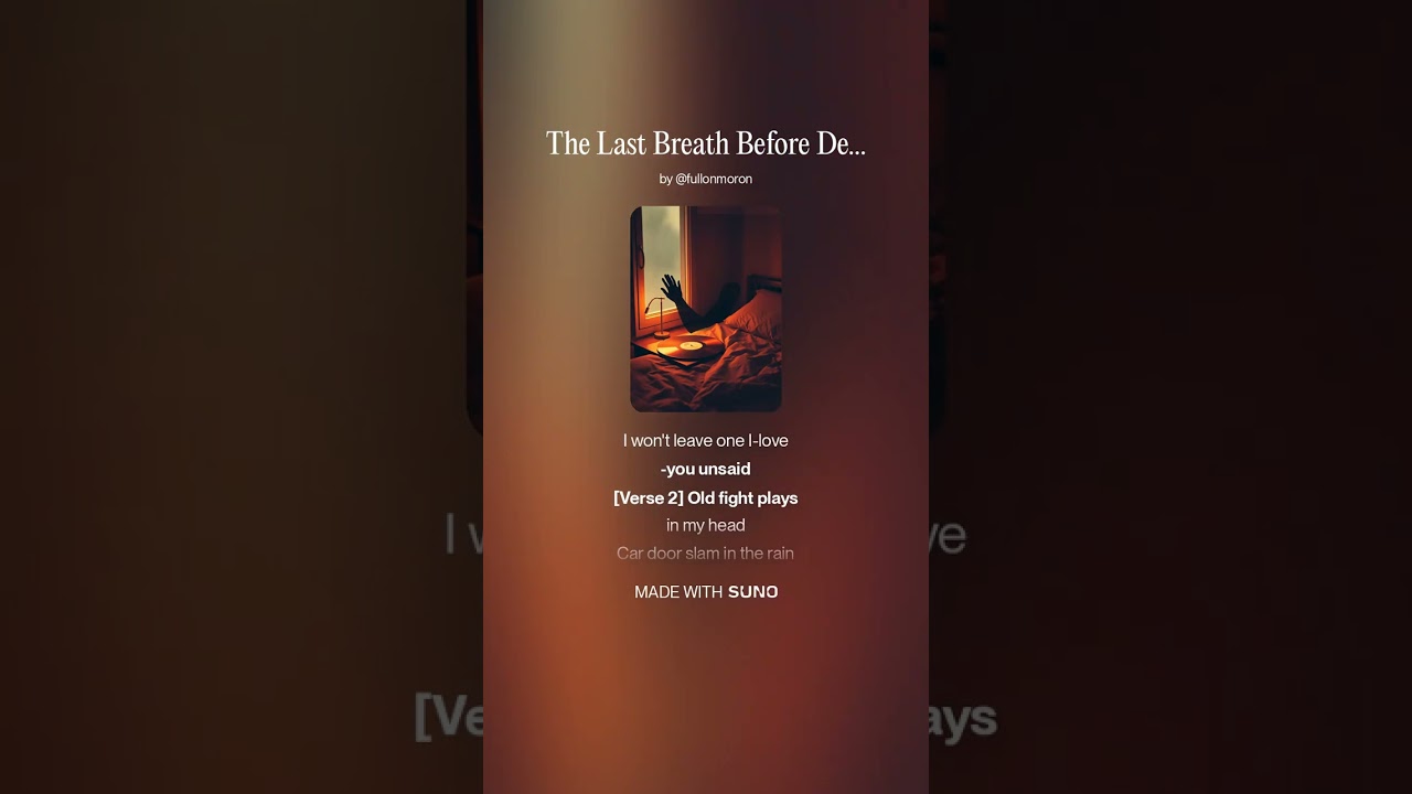 The Last Breath Before Death