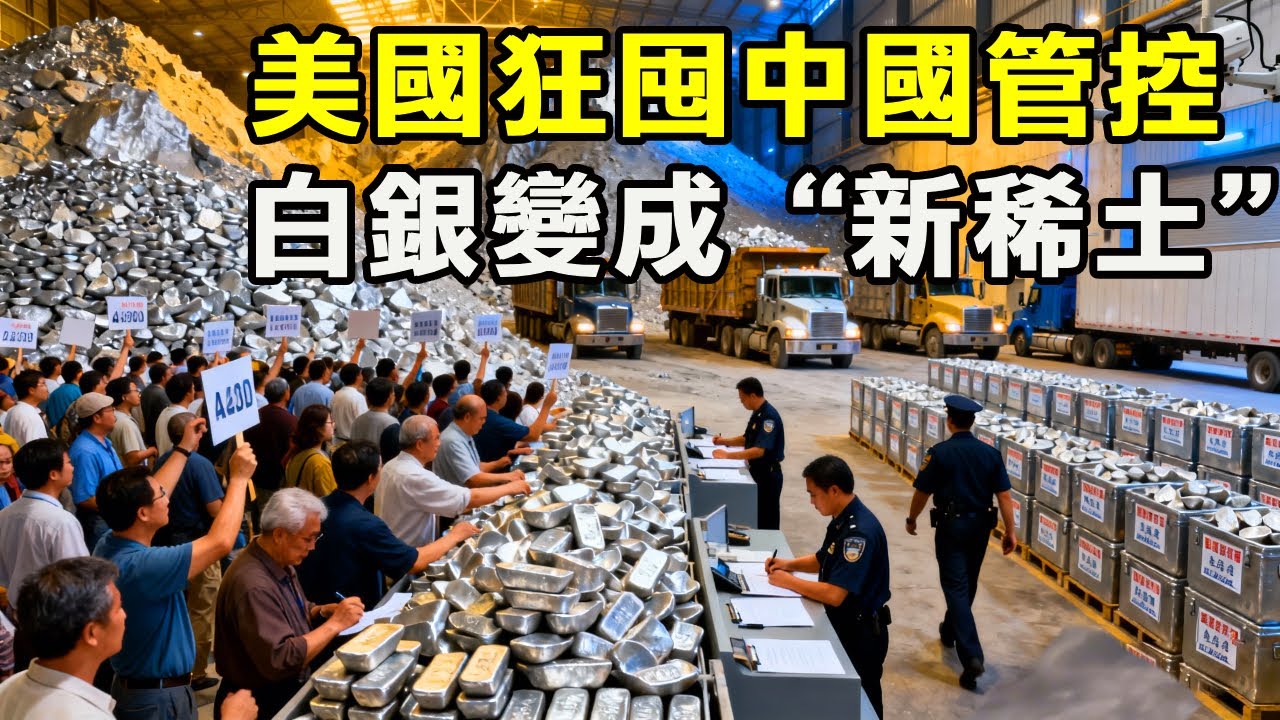40年来最大暴涨，美国掀起抢银大战，美國狂囤、中國管控？难道白銀變成「新稀土」？【硬核熊貓說】#科学教育&nbsp;#科普知识&nbsp;#科学普及