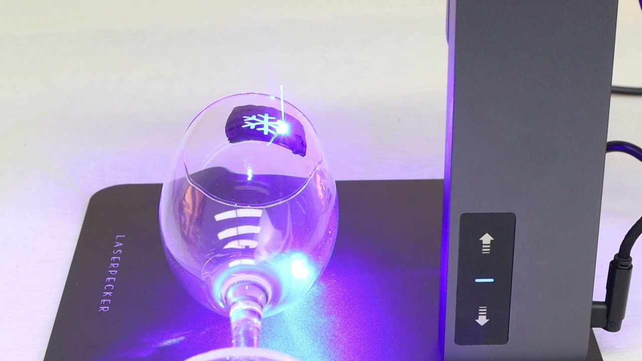 How to engrave on glass  with LaserPecker LP2