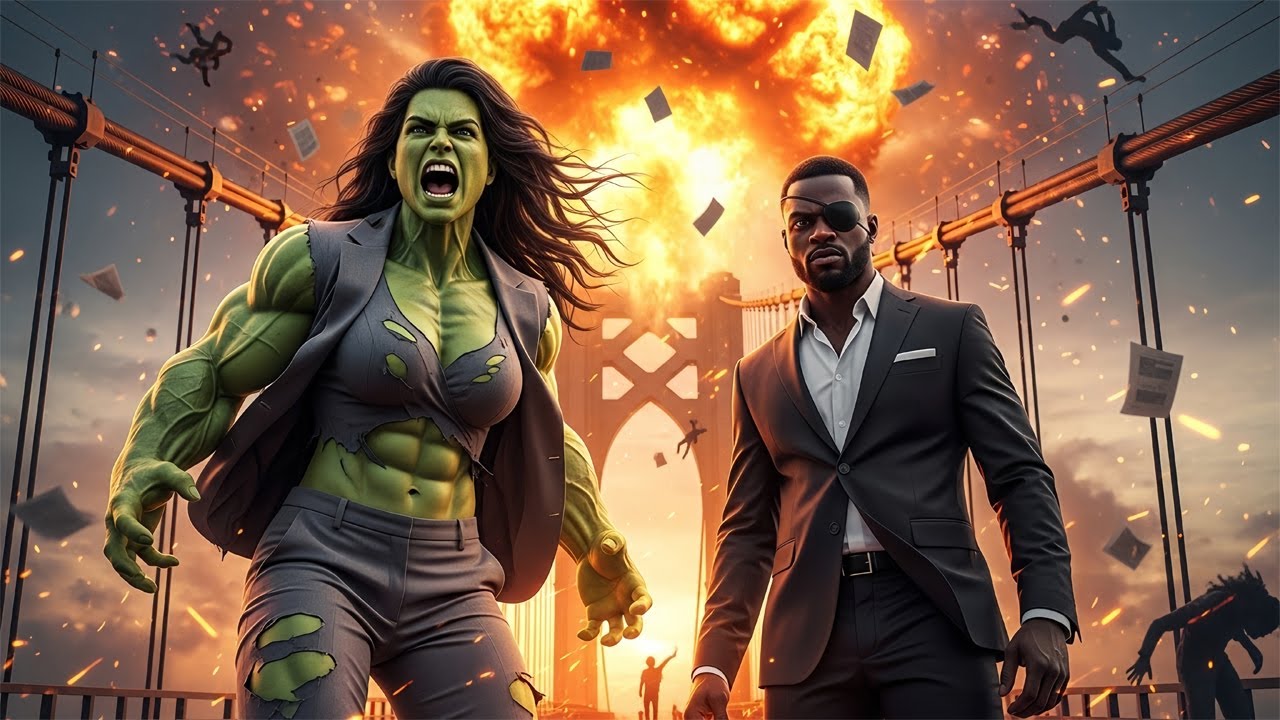 She-Hulk vs Nick Fury – The Day a Subpoena Took Down the Helicarrier | Marvel Epic Story