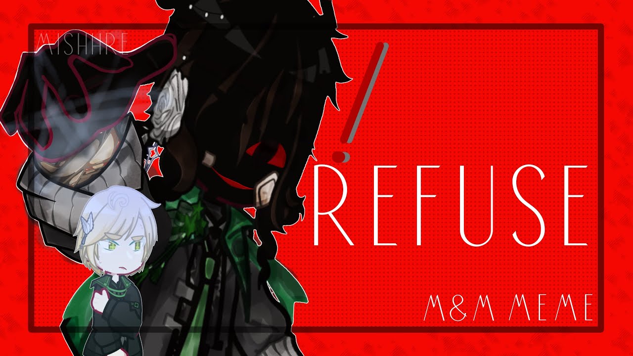 REFUSE MEME   【Magic and Mystery】 //M&M (Ft.Dazai Osamu, Draco Malfoy)