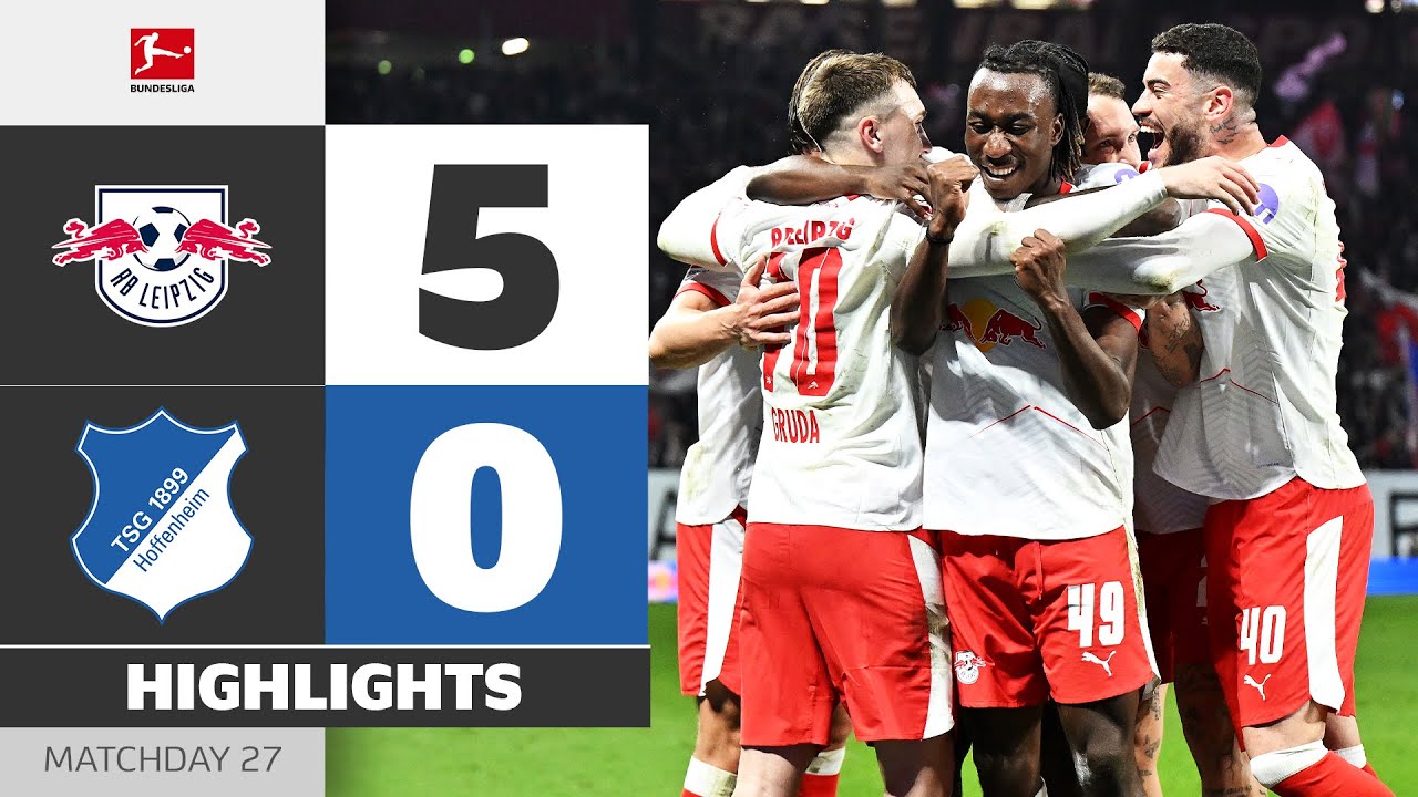 RB LEIPZIG - HOFFENHEIM | Highlights | Matchday 27 &ndash; Bundesliga 2025/26