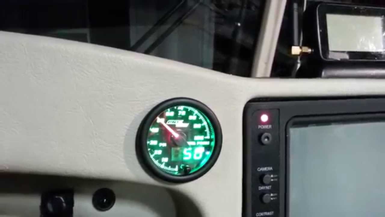 Установка электрического манометра на шасси 8.1 Vortec Workhorse W24 Winnebago 38J