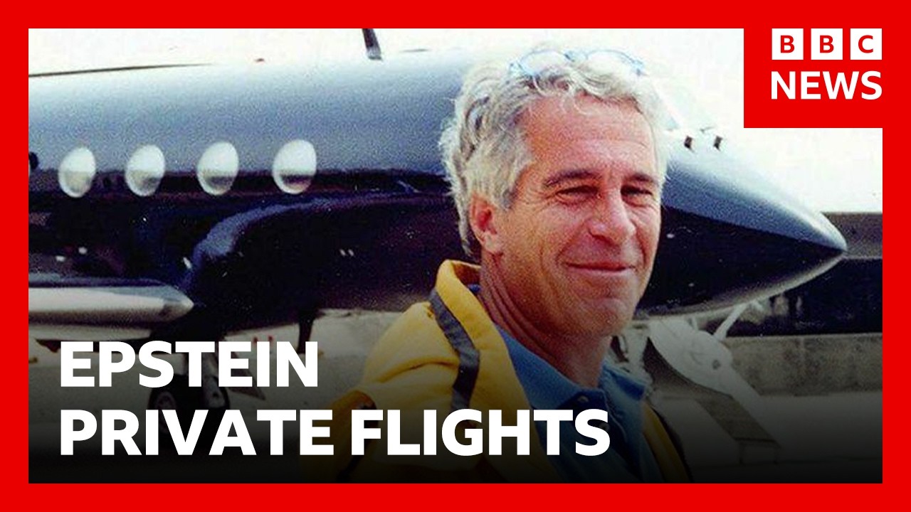 Police assessing Stansted Airport private flights over Jeffrey Epstein ties | BBC News