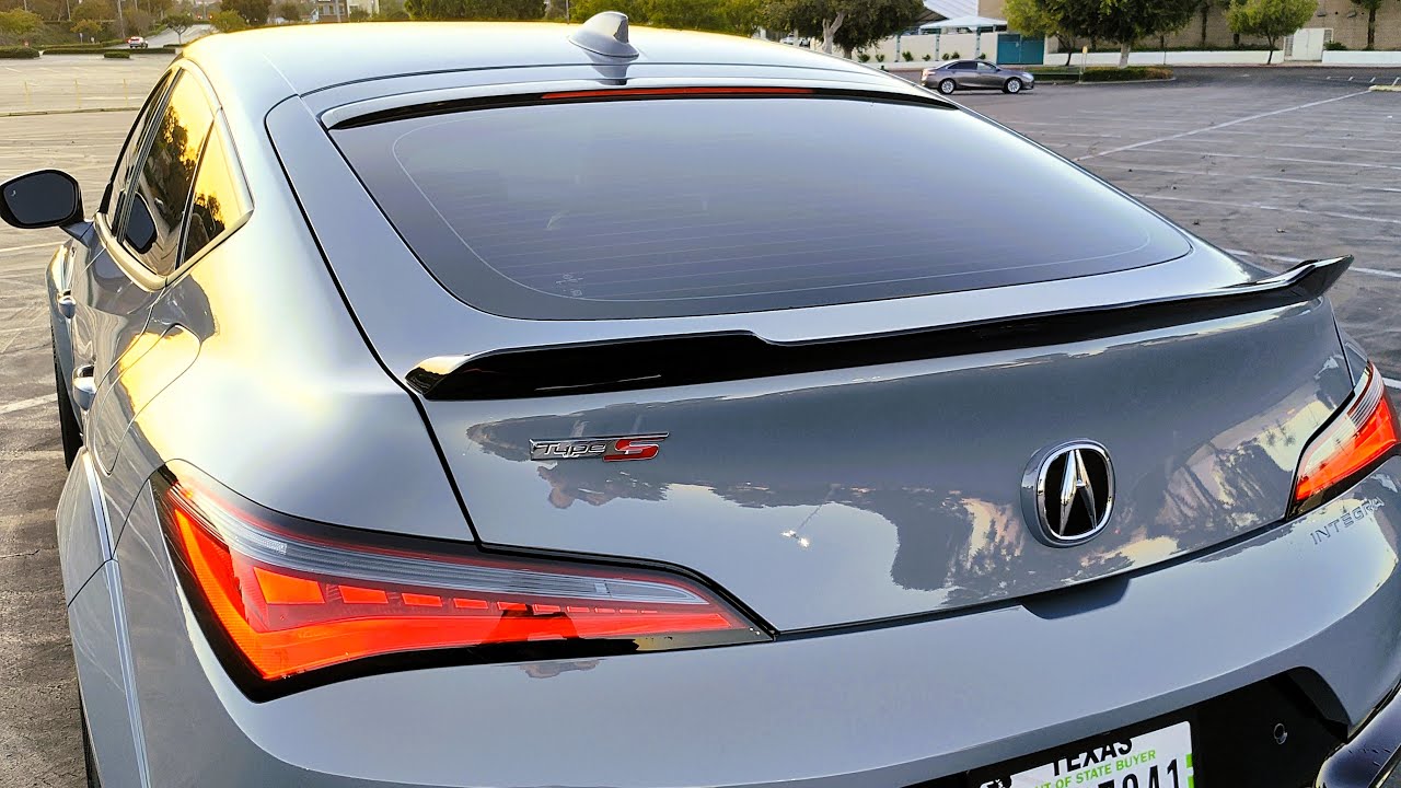 2026 Acura Integra Type S - OEM Mud Splash Guards Installed