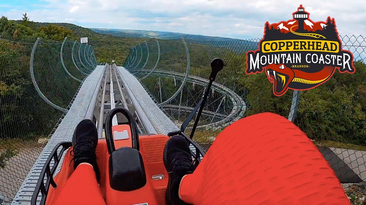 Copperhead Mountain Coaster FULL POV Ride!    Is It The Best Mountain Coaster  In The US?