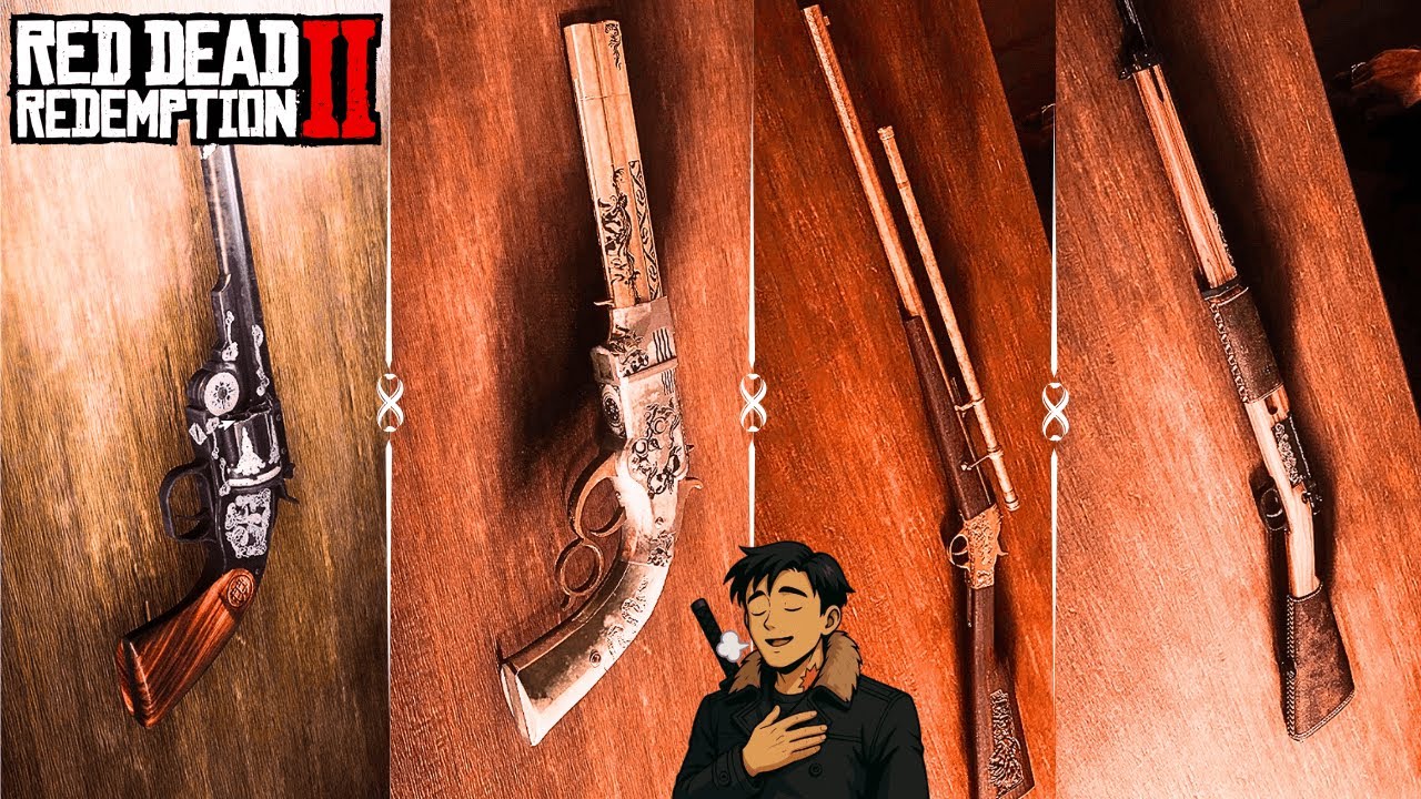 COMO FAZER AS ARMAS MAIS INSANAS do YUN no Red Dead Redemption 2! 💀 | Gameplay PT-BR