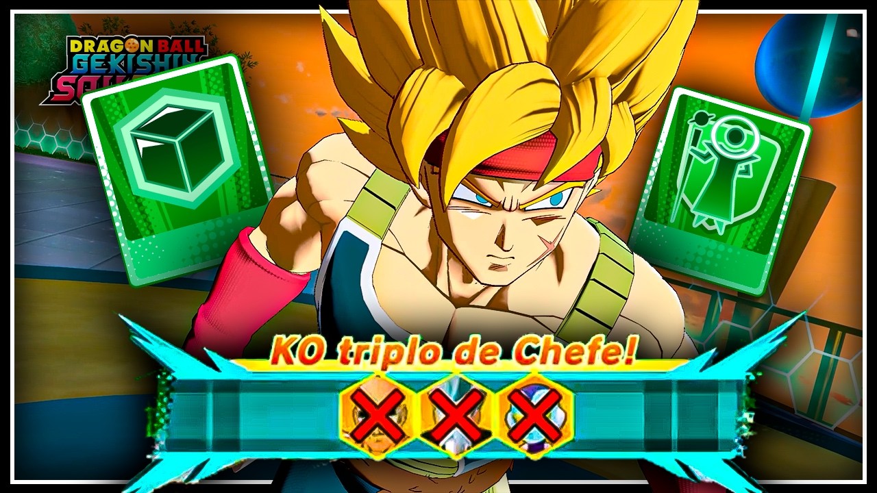 BARDOCK É O TANK PERFEITO!! GAMEPLAY | Dragon Ball Gekishin Squadra