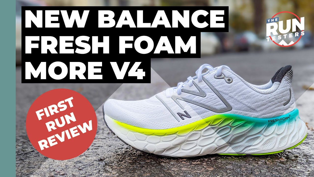 Обзор первых пробежек в New Balance Fresh Foam More v4: любимые кроссовки с максимальной амортиза...