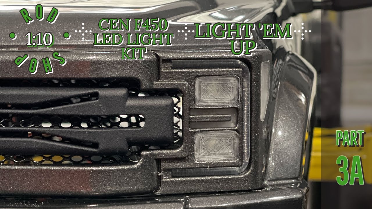 CEN F450 110RodShop LED Light Kit Install Part 3A