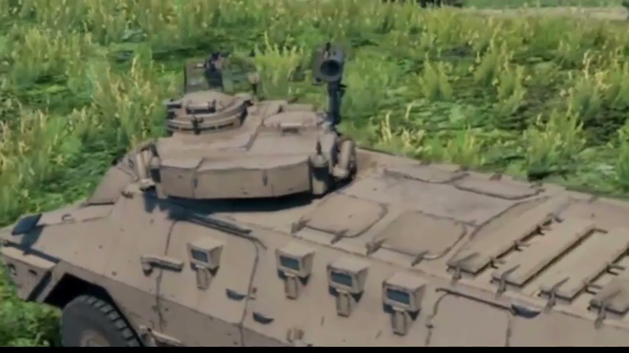 Battle of Lomba : ZT3 Ratel Anti‑Tank Ambush  Angolan War Footage added to original sound of crew