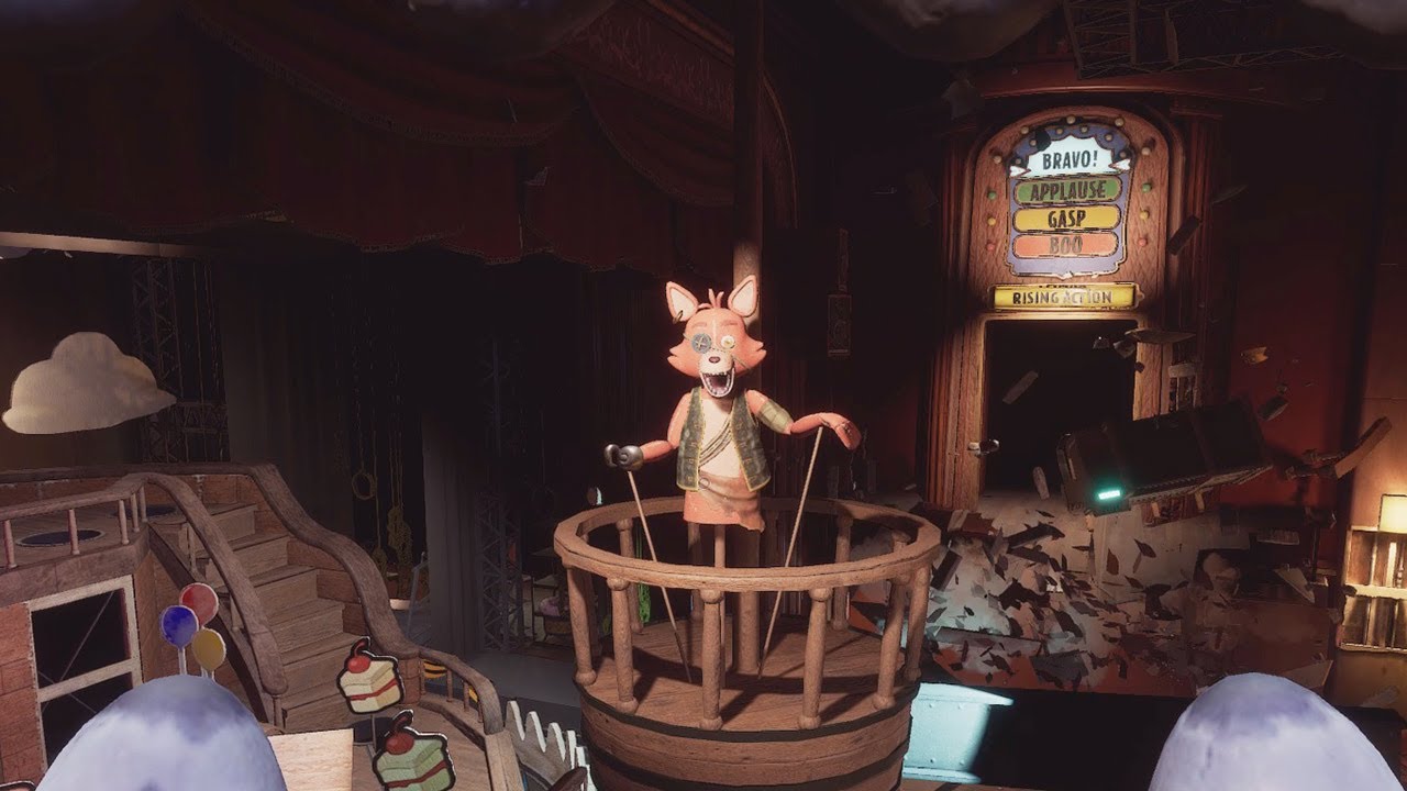 FNAF Secret Of the Mimic - Captain Foxy Scene