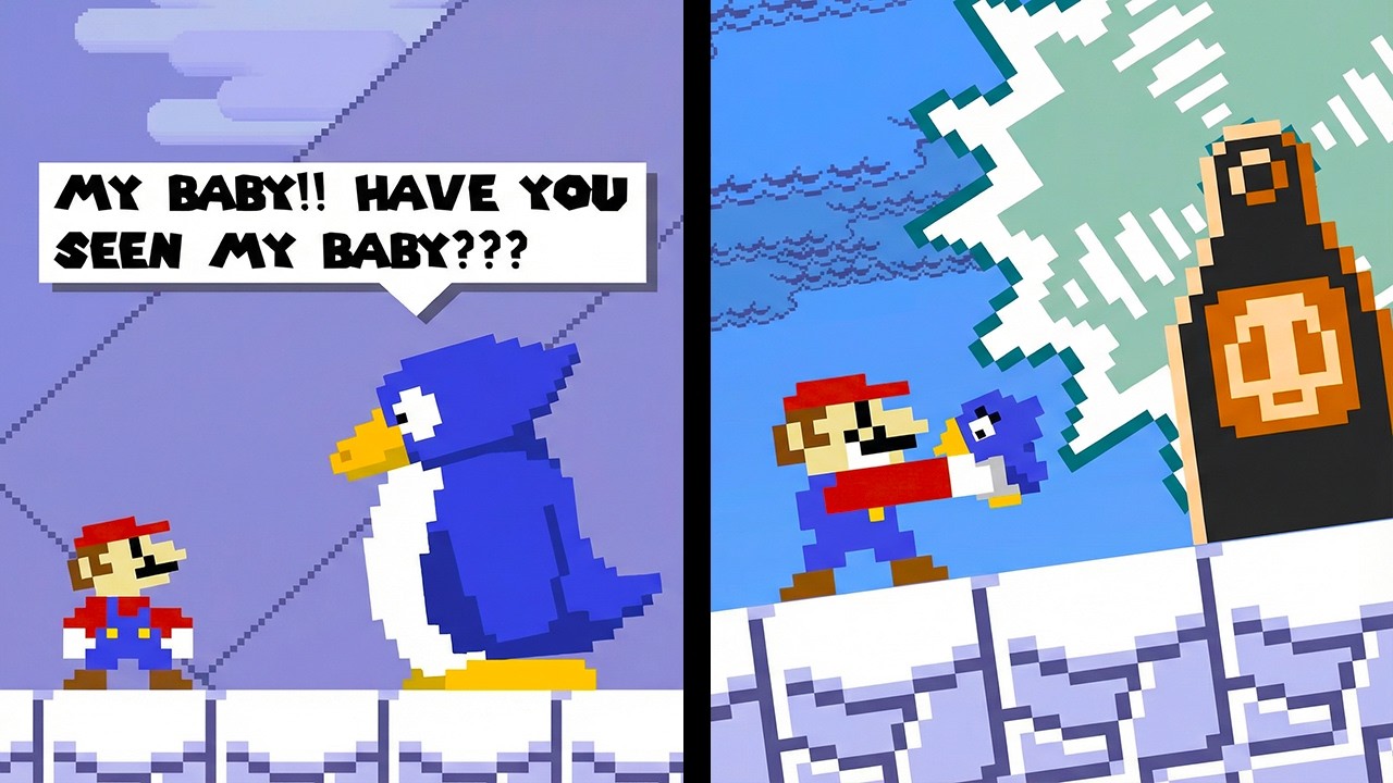 Mario but Koopas are 1000x more dangerous?! - BTG Reacts to funny Level UP videos!!