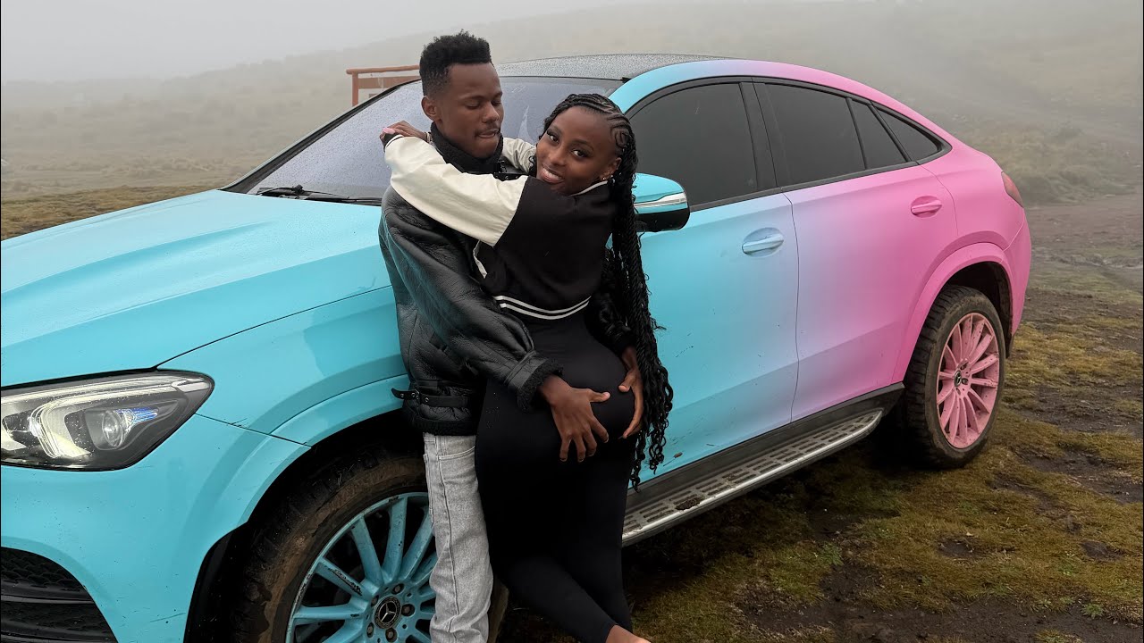 See what happened as we drove to Lake Ellis Mt Kenya .. Our 1st out of town drive together 🥰