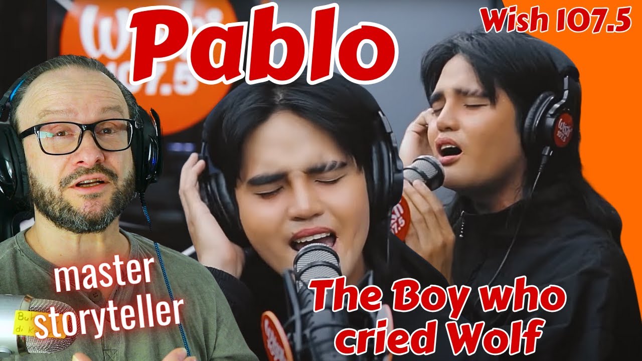 master storyteller!!! SB19 PABLO 'The Boy who cried Wolf' Wish 107.5 Bus reaction
