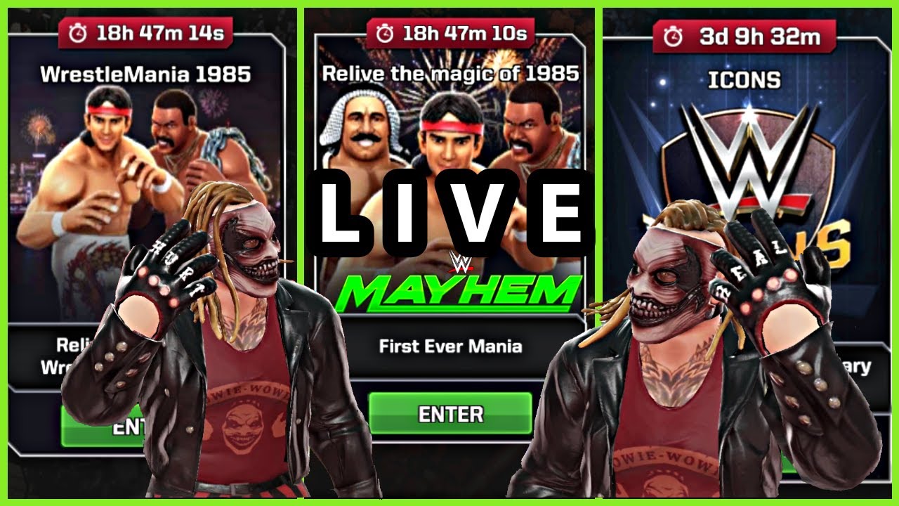 Let's Play WWE Mayhem &times; Live Stream