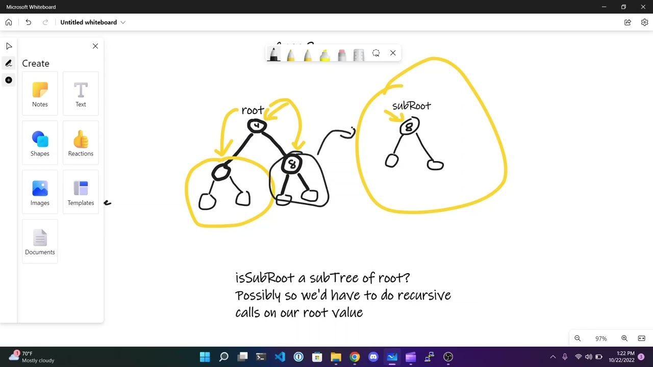 LeetCode Solution 572. Subtree of Another Tree