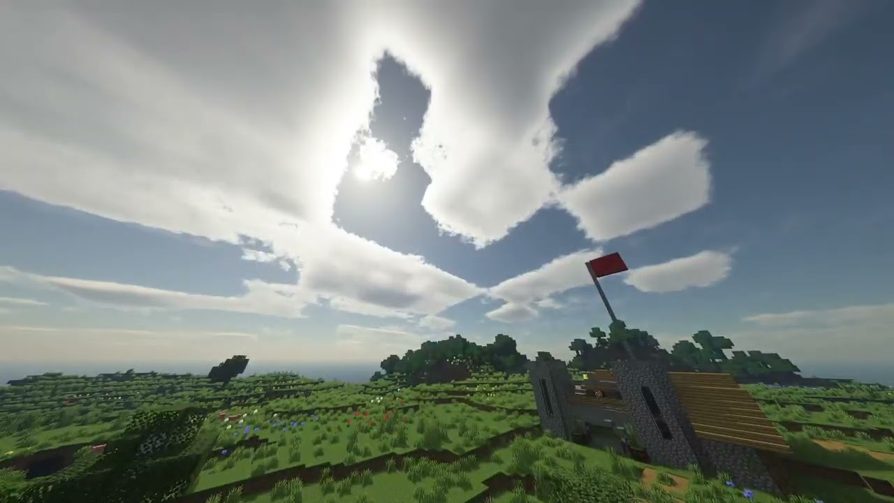 minecraft rtx 3090 test (RTX ON)