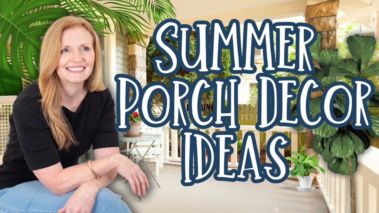 Summer PORCH Decor DIYs Guaranteed To Get You Back Outdoors