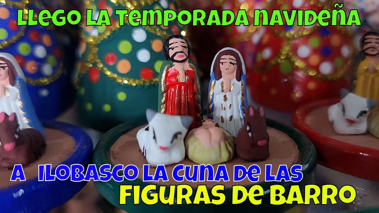 Los NACIMIENTOS DE BARRO  la tradicion de ILOBASCO que no muere