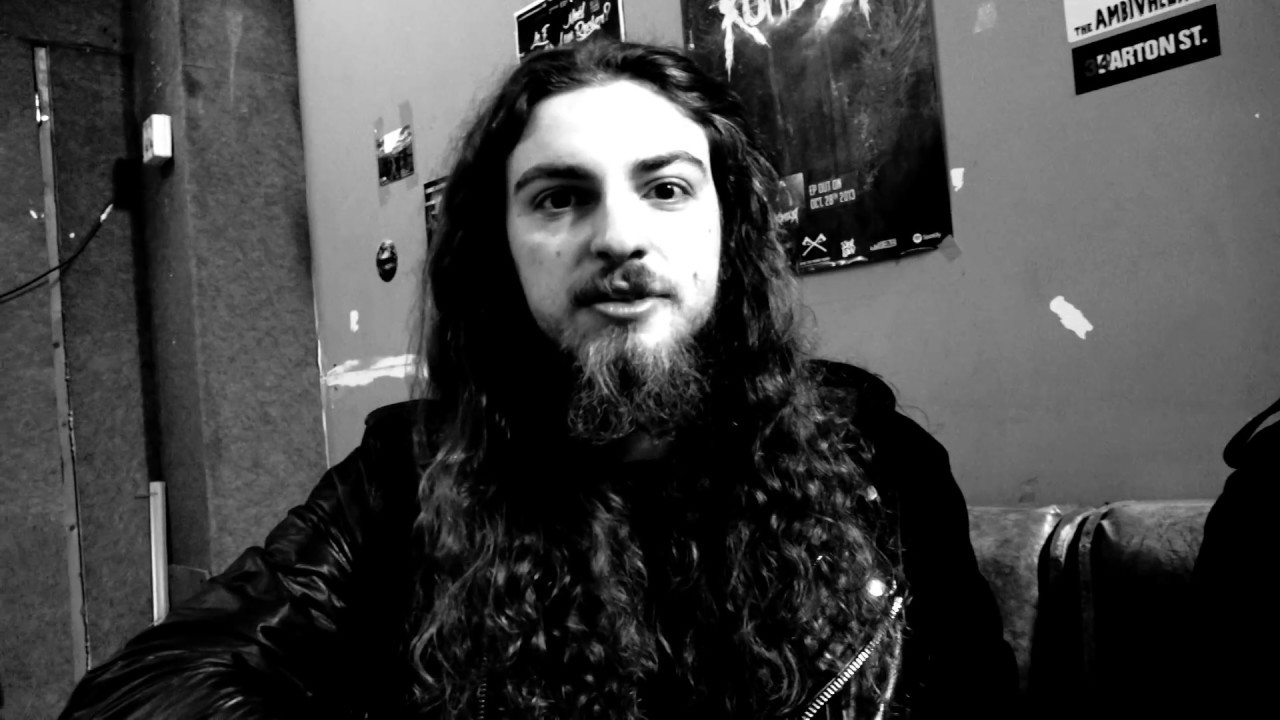 Atavisma (Doomdeath, Paris) presenting themselves & promoting TJARApics