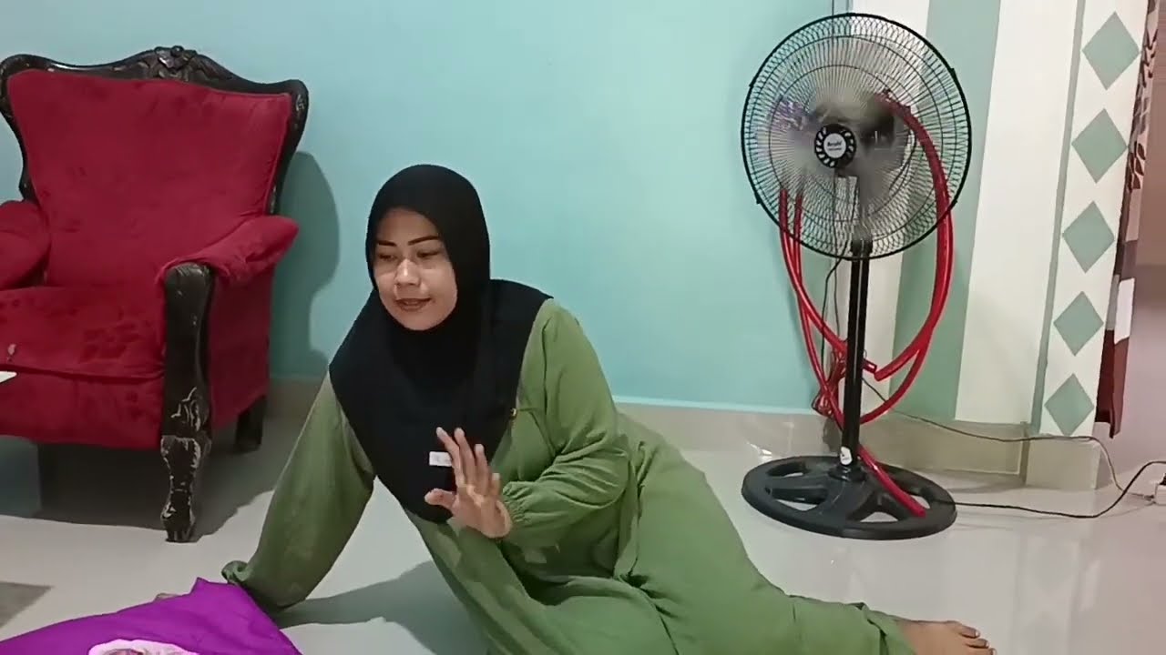 drama💕😱ibu hamil kepanasan hirup dua selang angin kipas perutnya mendadak buncit kayak ibu hamil