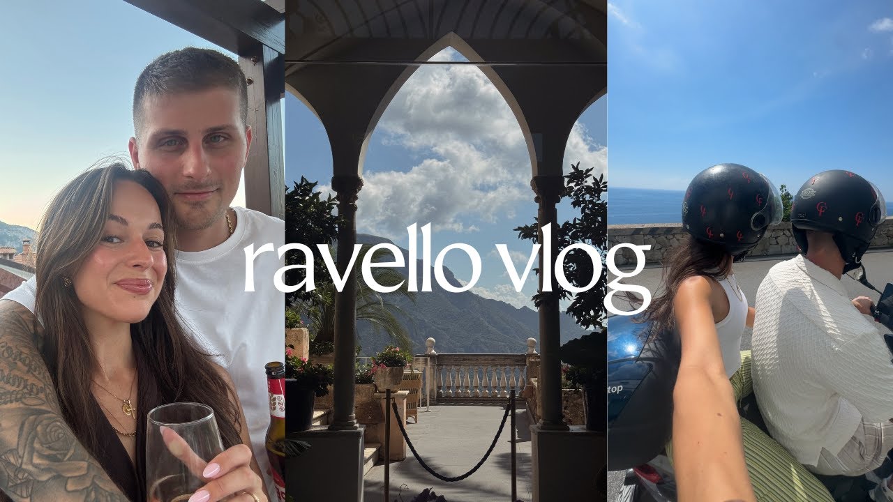 ravello mini vlog 🇮🇹🌊🌺 | exploring on a moped, coast views & a boat day