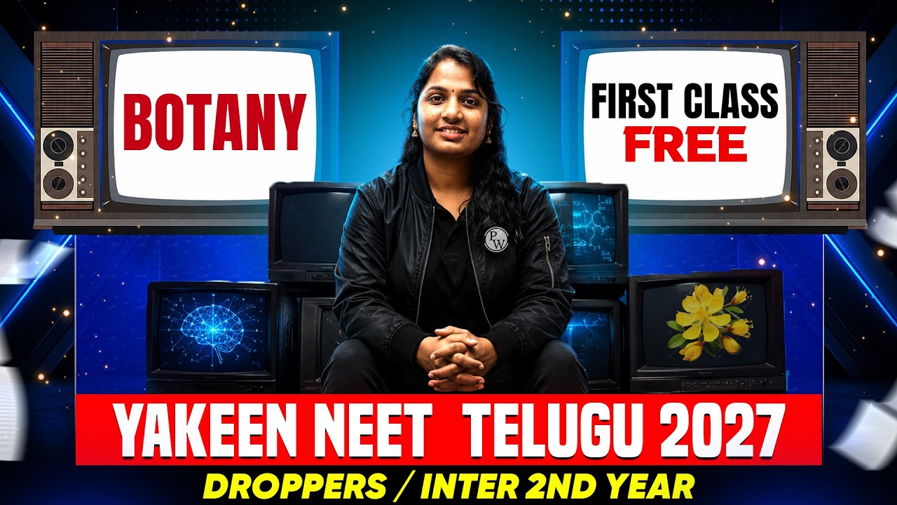 Diversity in the Living World | Yakeen NEET Telugu 2027 | 1st Free Botany Class🔥 | NEET 2027 | Te...