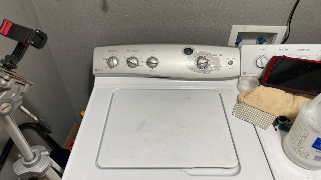 2006 GE HydroWave Washer Wash Day