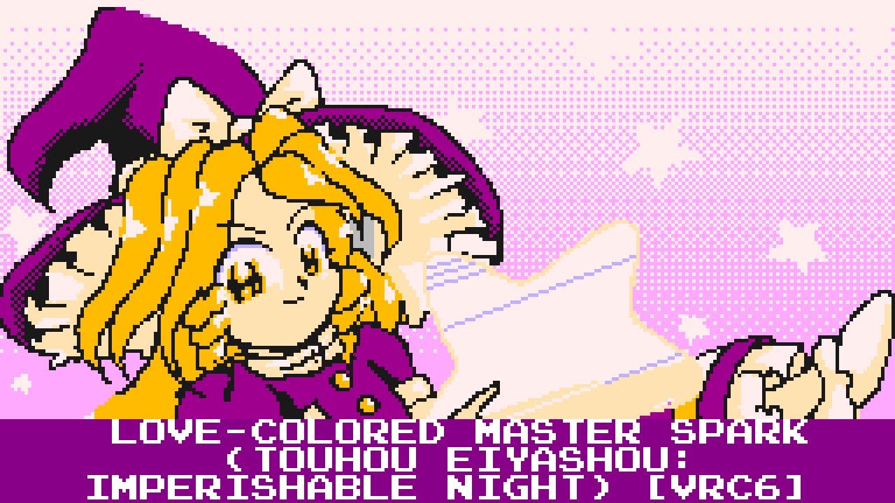 Love-Colored Master Spark (Touhou Eiyashou ~ Imperishable Night) [8-bit, NES/VRC6]