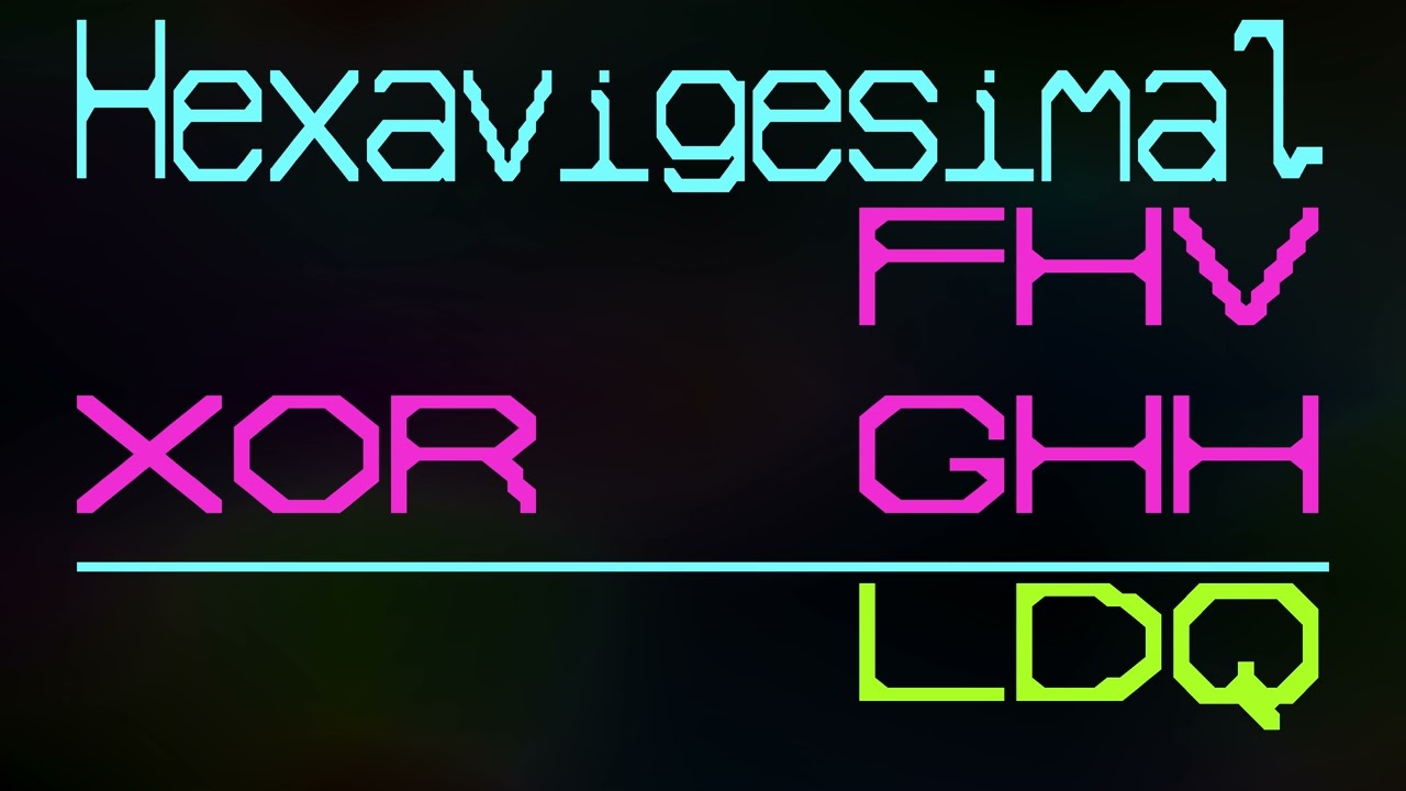 Sleepy Hexavigesimal Mathematics 2