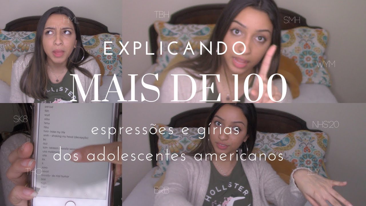 TODAS AS GIRIAS e ABREVIAÇÕES EM INGLÊS